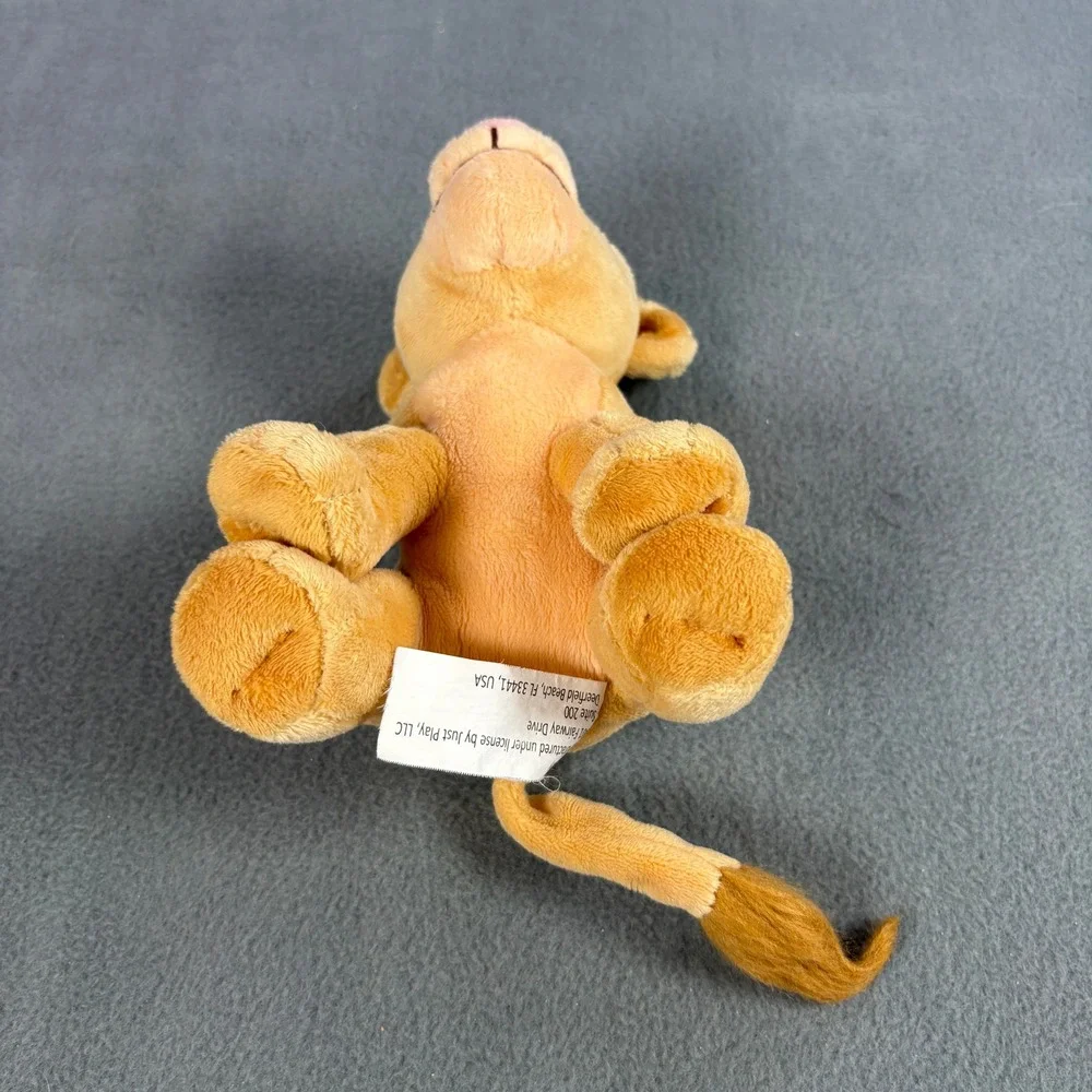 Disney Lion King‎ Nala Plush Stuffed Animal Just Play 7 Inch Tan Lion Cub Toy